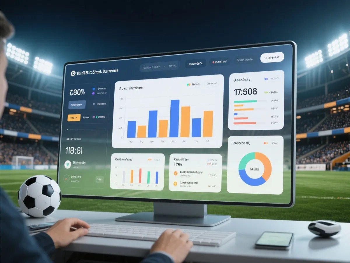 SJB世界杯档案库資料分析平台視覺示意