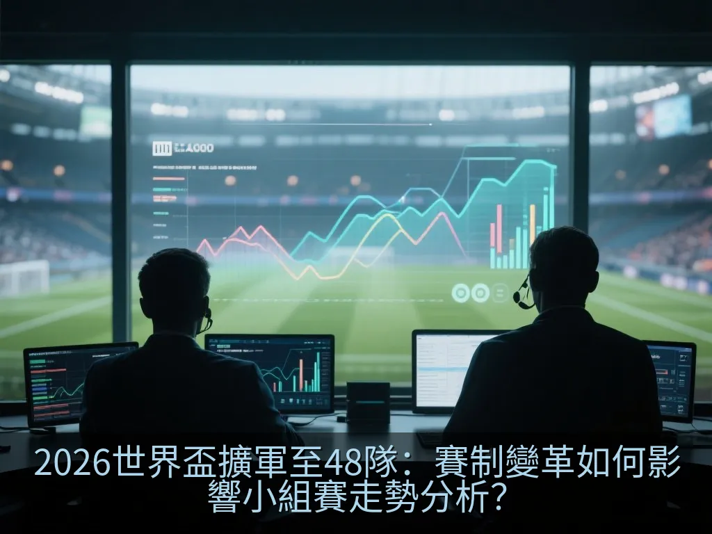 數據分析師在平板電腦上分析2026世界盃小組賽積分與出線概率規律
